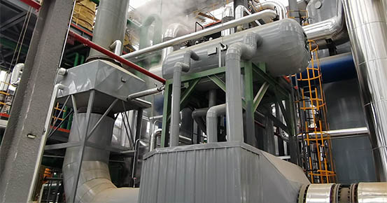 Nova tecnologia: introdução de calor de reação utilizando para desumidificação do ar de processo