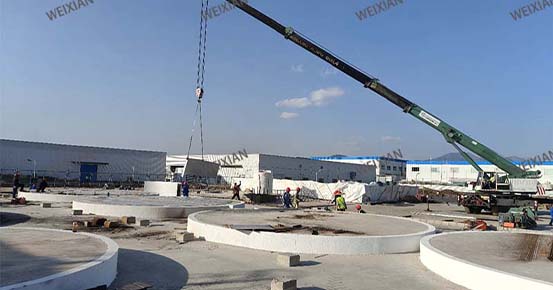 O projeto do tanque de armazenamento da Etiópia foi oficialmente iniciado