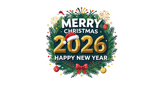 Um brinde a 2026! Obrigado por um ano de parceria.