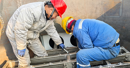 Ano Novo de 2026, a mesma dedicação: Presença no local quando importa. Instalação do ESP 8T.