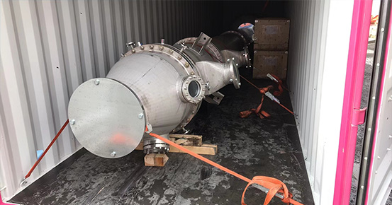 Encerramento do envio de unidades de sulfonação/sulfatação de 5 tph para a Índia antes do feriado do Festival da Primavera.