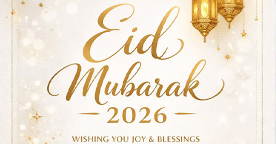Eid Mubarak 2026!