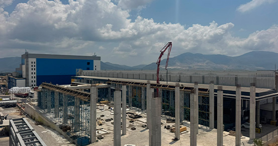 Atualização sobre o status da instalação da linha de produção de sulfonação de 8 TPH